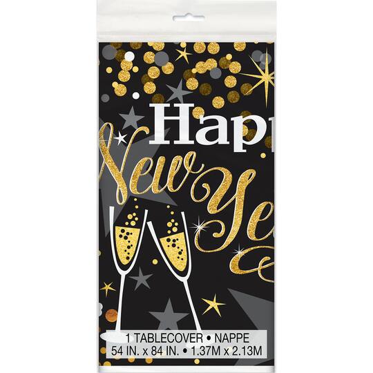 Glittering New Years Eve Table Cover New Years Party Decorations